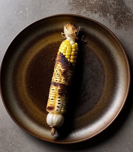 Garlicky Corn on the Cob recipe image
