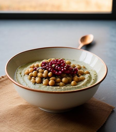 Garlicky Garbanzo Bean Dip recipe image