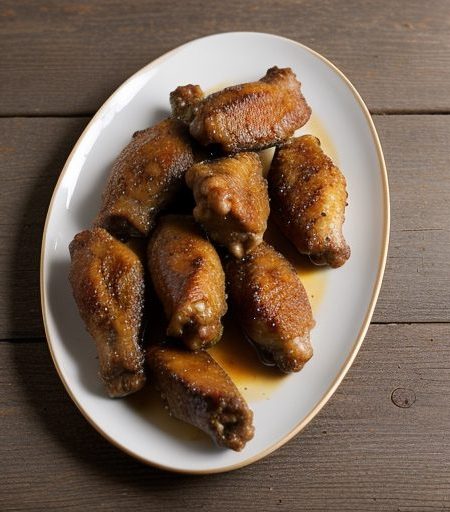 Garlicky Gilroy Chicken Wings recipe image