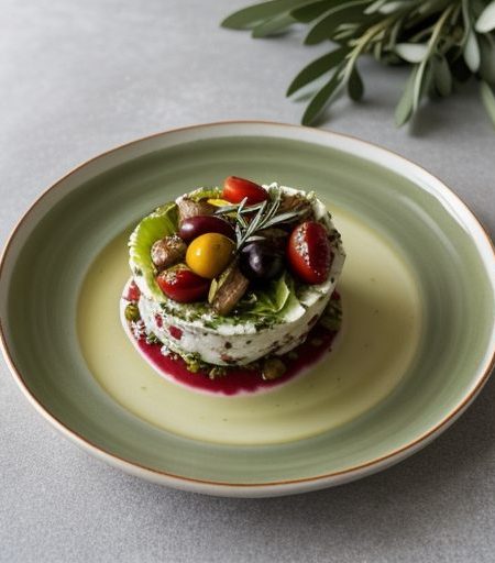 Garlicky Greek Salad - Bon Appetit recipe image