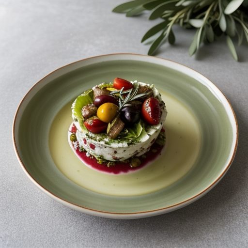 Garlicky Greek Salad - Bon Appetit recipe image