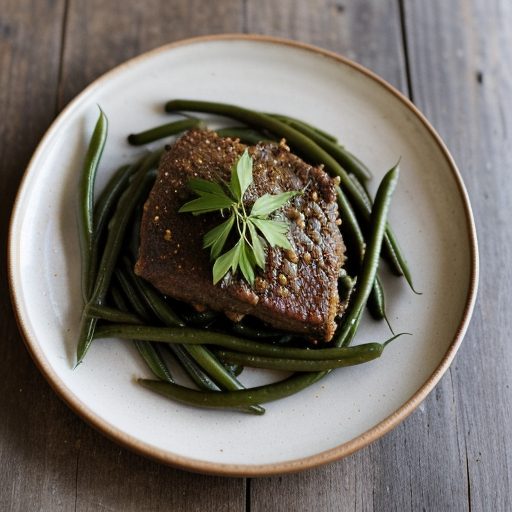 Garlicky Green Beans recipe image