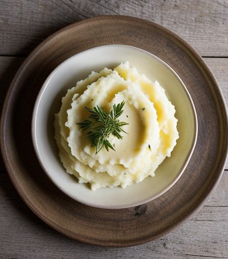 Garlicky Mashed Potatoes recipe image