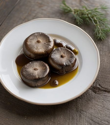 Garlicky Mushroom Crotes recipe image
