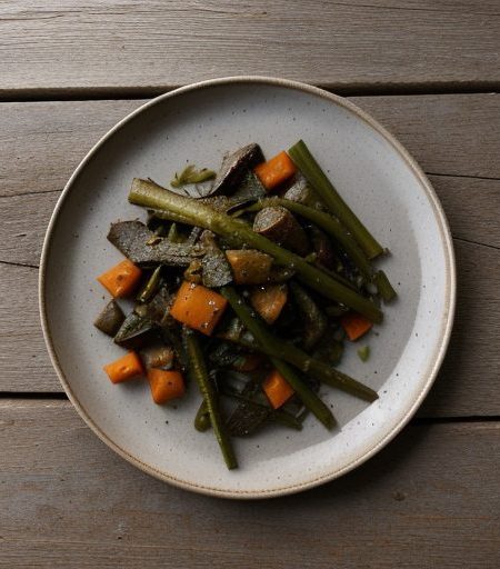 Garlicky Vegetable Saute recipe image