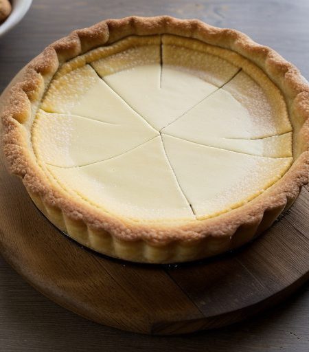Gateau Basque (Custard Tart From the Pays Bas recipe image