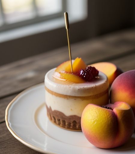 Gateau De Mousse a La Nectarine recipe image