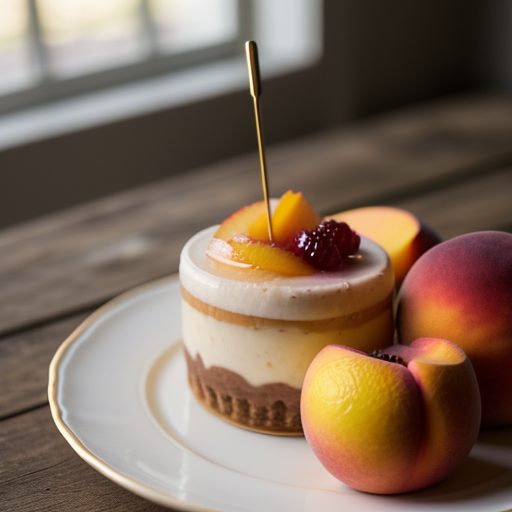 Gateau De Mousse a La Nectarine recipe image