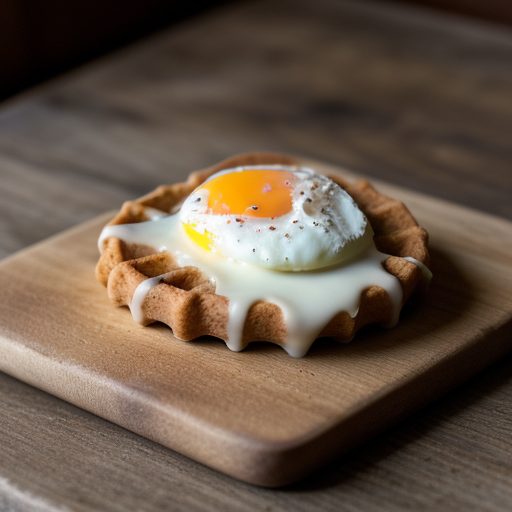 Gaufre Aux Biscuits Roses recipe image
