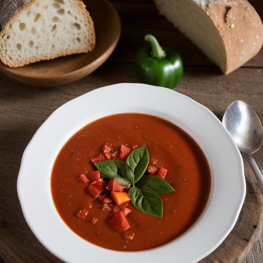Gazpacho De Madrid recipe image