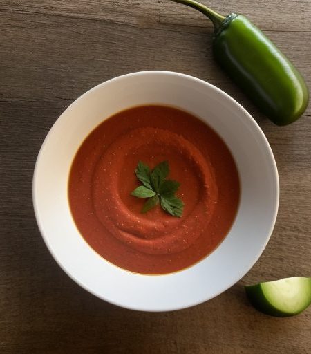 Gazpacho Relish for Franks recipe image