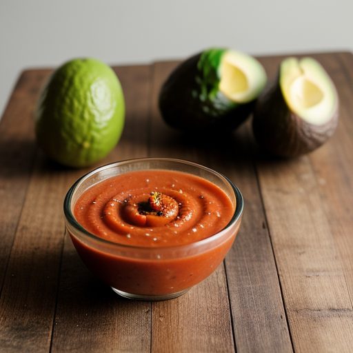 Gazpacho Salad Mold With Avocado-Lime Mayonnaise recipe image