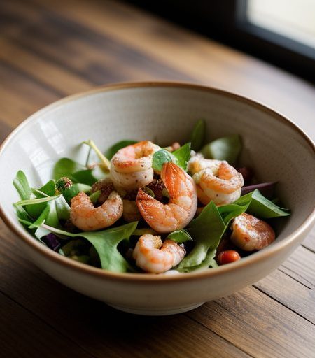 Gazpacho Shrimp & Artichoke Salad recipe image
