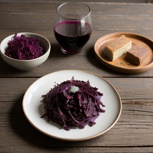 Gedunstetes Rotkraut in Rotwein (Braised Red Cabbage recipe image