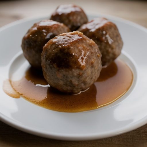 Gee Yok Beng (Pork Balls recipe image
