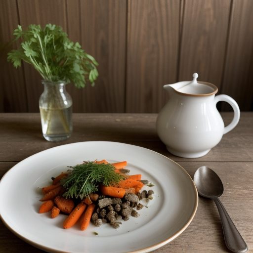 Geef Strips and Carrots recipe image