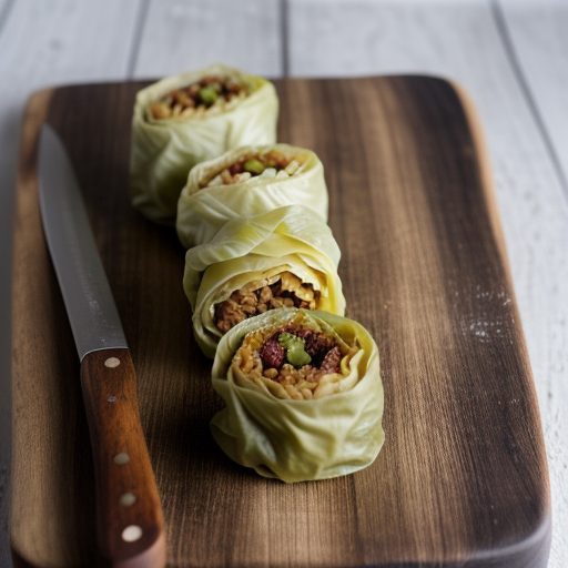 Gefullt Krautroladen (Stuffed Cabbage Rolls recipe image