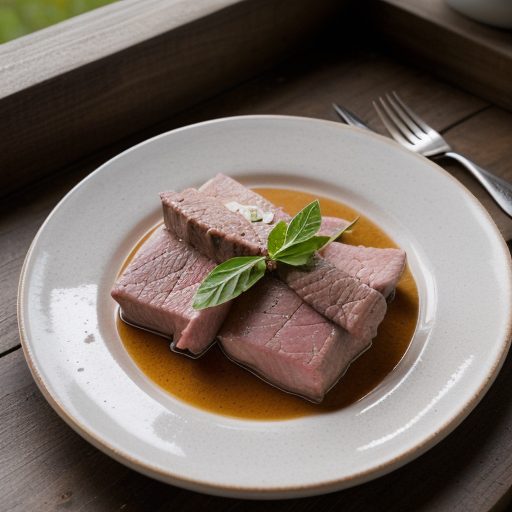 Gekochtes Schweinefleisch - Kesselfleisch recipe image