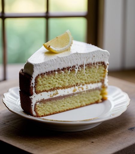 Genoise W/Amaretto Cake recipe image