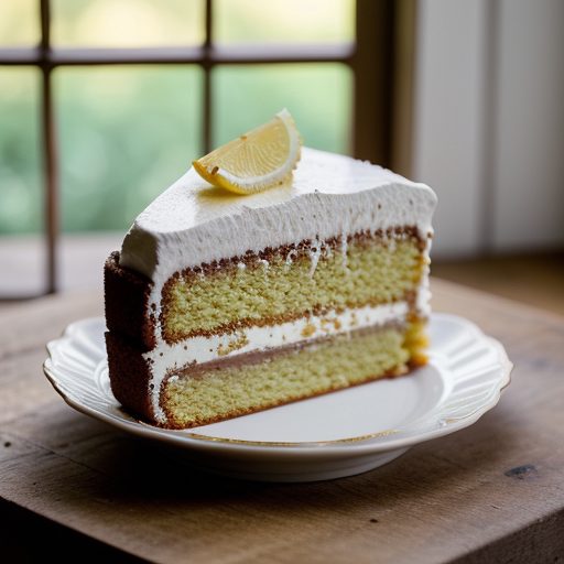 Genoise W/Amaretto Cake recipe image
