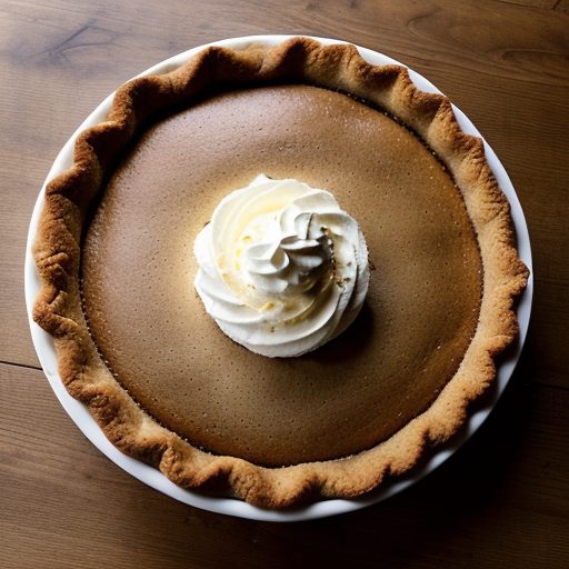 George Washington Gingerbread Cream Pie recipe image