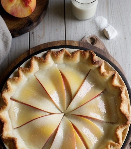 Georgia Peach Pie recipe image