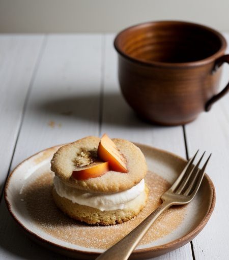 Georgia Peach Shortcake recipe image