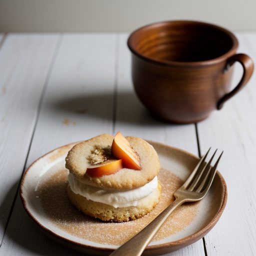 Georgia Peach Shortcake recipe image