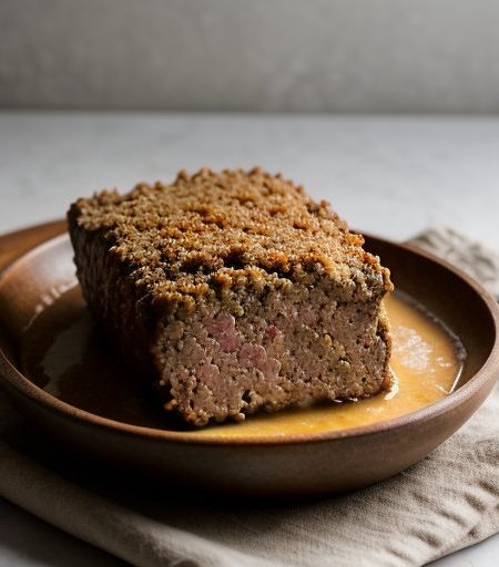 German Applesauce Meatloaf recipe image