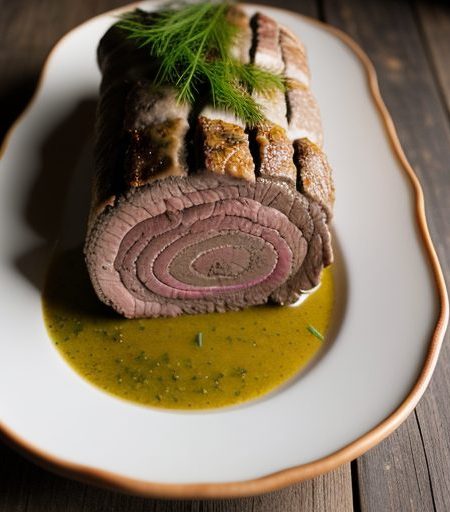 German Beef Roulade recipe image