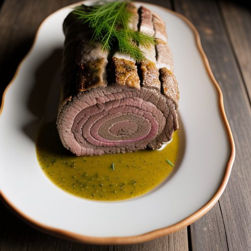German Beef Roulade recipe image