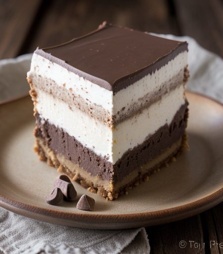 German Chocolate Cheesecake Squares recipe image