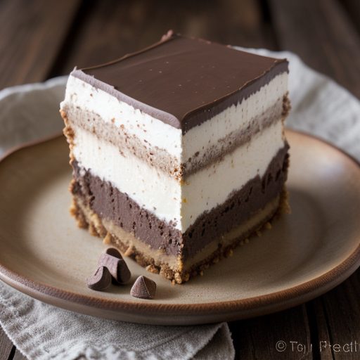 German Chocolate Cheesecake Squares recipe image