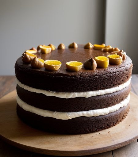 German Hazelnut Cake recipe image