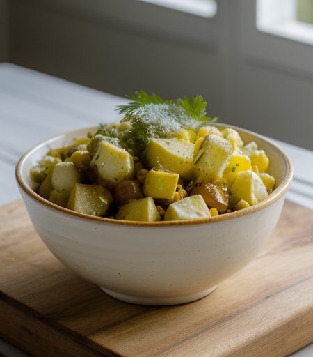German Hot Potato Salad recipe image