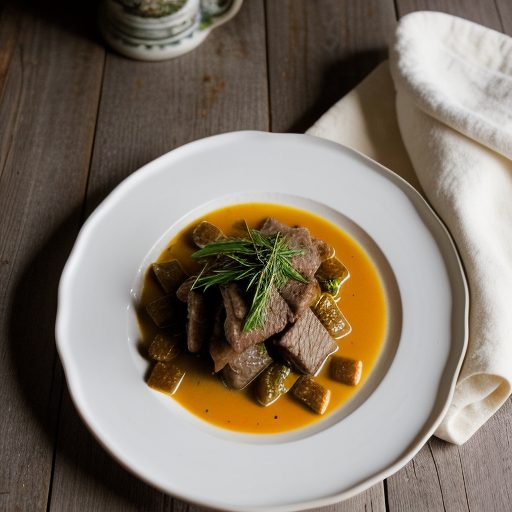 German Lamb in Sour Cream recipe image