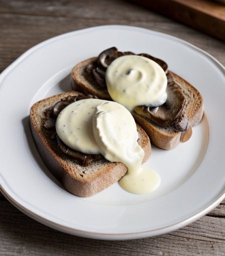 German Mushrooms on Toast recipe image