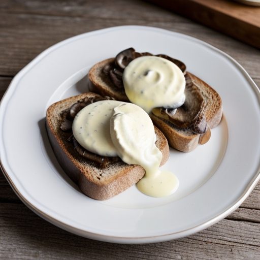 German Mushrooms on Toast recipe image