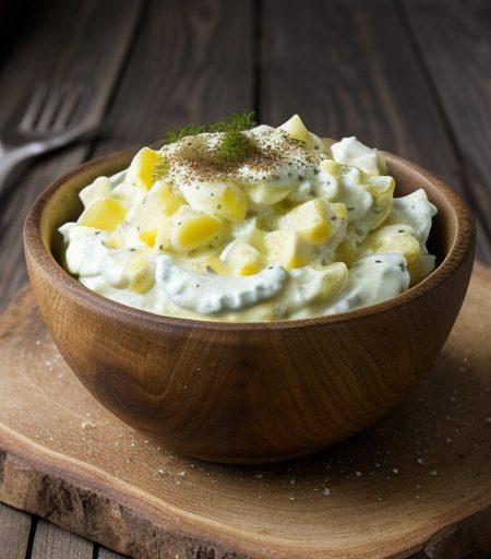 German Potato Salad With Sour Cream recipe image