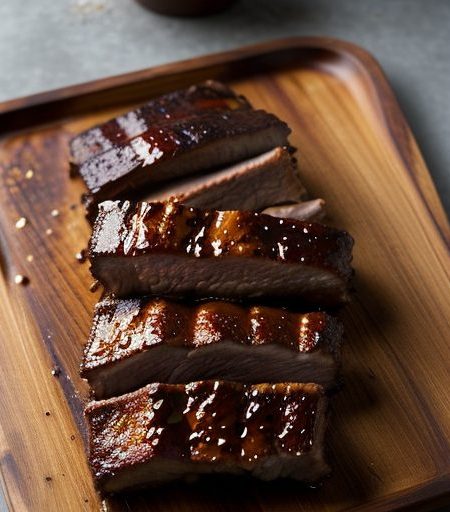 German Style Barbecued Spareribs recipe image