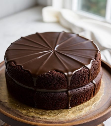 German Sweet Chocolate Cake - Getgood recipe image