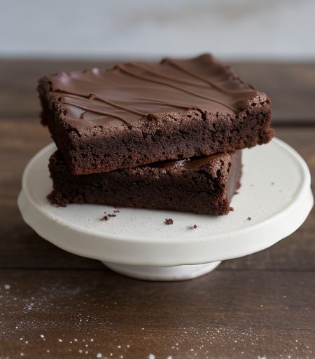 German Sweet Chocolate Cream Cheese Brownies recipe image