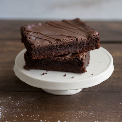 German Sweet Chocolate Cream Cheese Brownies recipe image