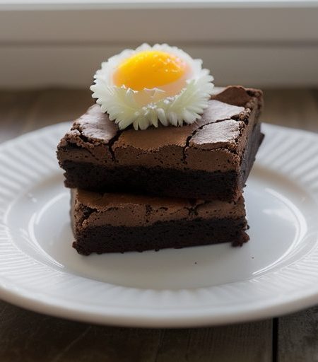 German Sweet Chocolate Cream Cheese Brownies recipe image