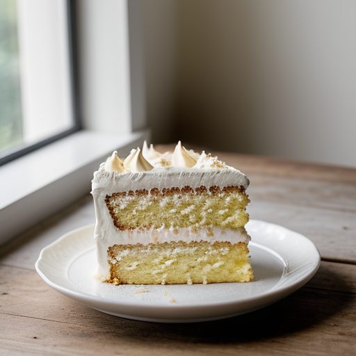 German White Chocolate Cake recipe image