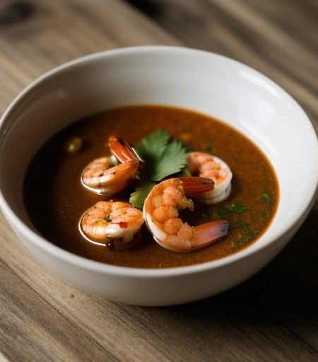 Ghana Shrimp: Shrimp With Ghana Sauce recipe image