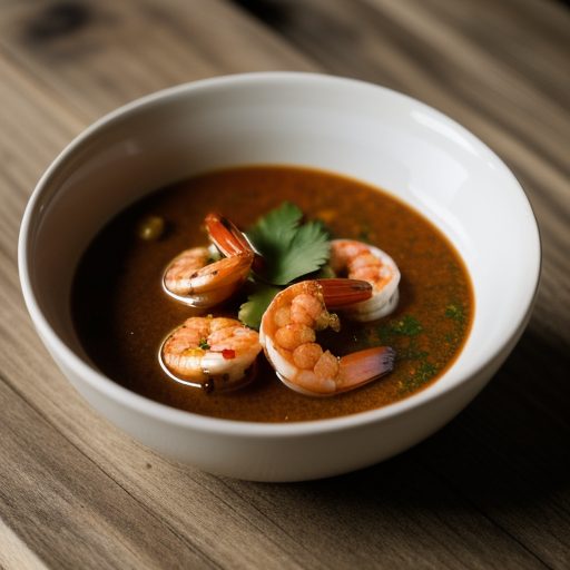 Ghana Shrimp: Shrimp With Ghana Sauce recipe image