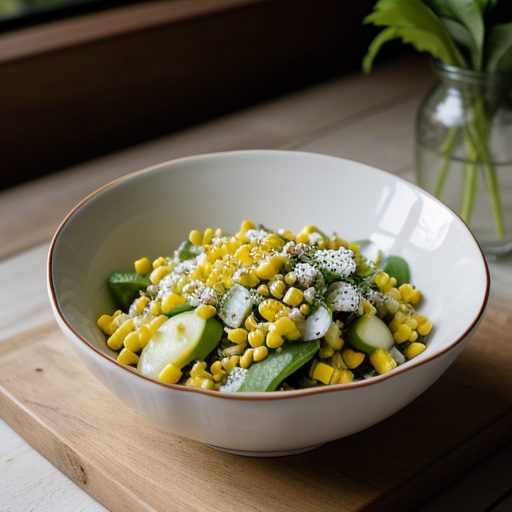 Gherkin & Hard Cheese Salad recipe image