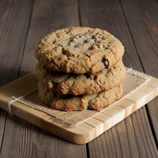 Giant Honey & Oat Cookies recipe image