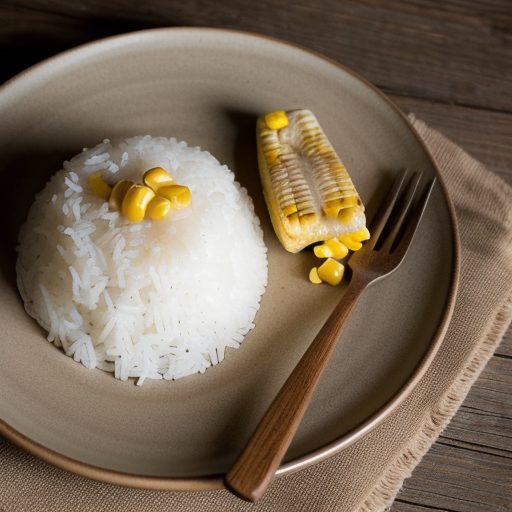Ginataan Rice With Corn recipe image